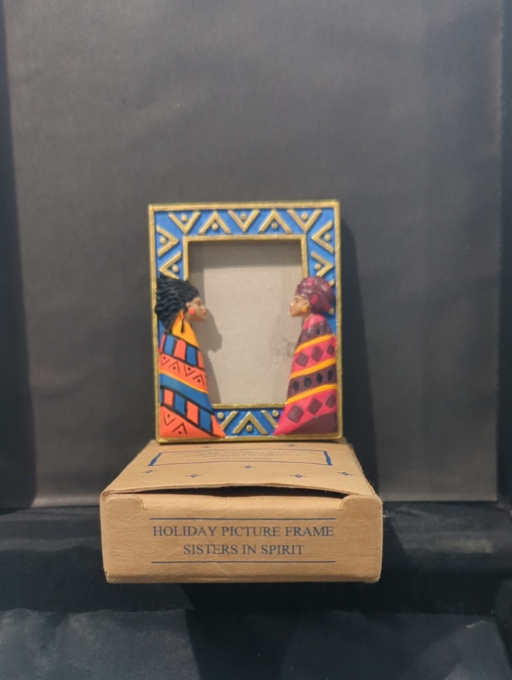 Sisters in Spirit Colorful Resin Picture Frame